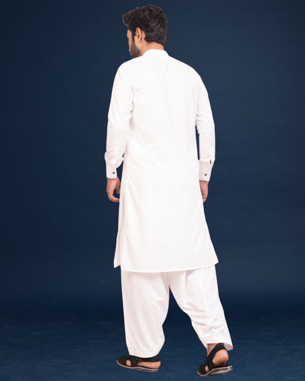 Off White Wash n Wear Shalwar Kameez