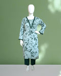 Mint Green Floral Printed Dress