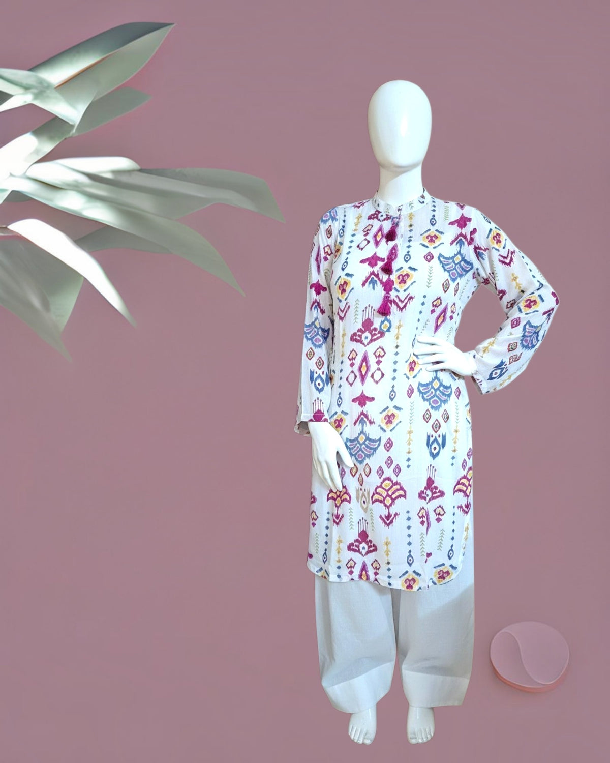 Printed Ethnic Dress