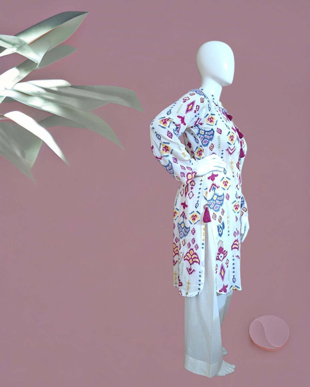 Printed Ethnic Dress