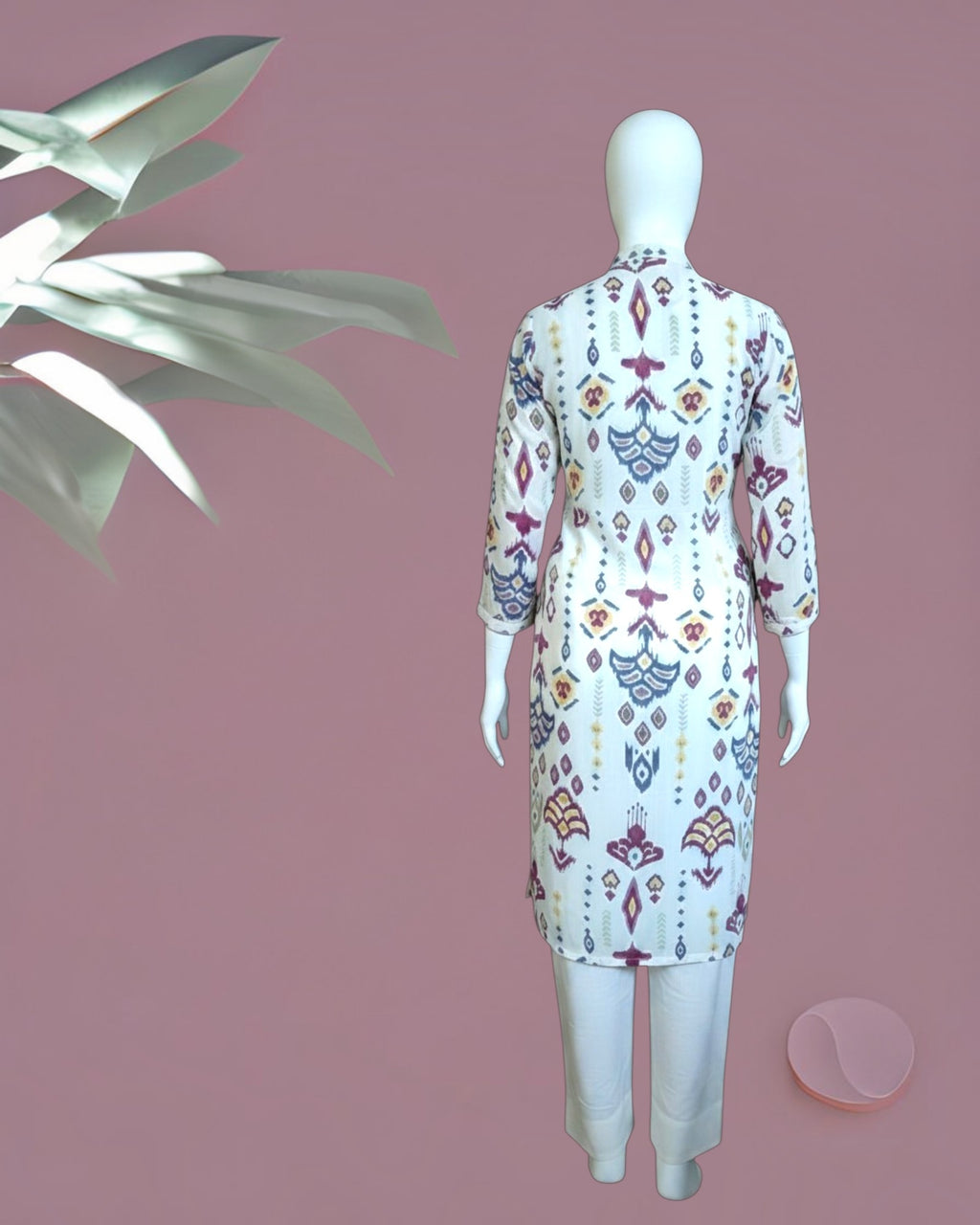 Printed Ethnic Dress