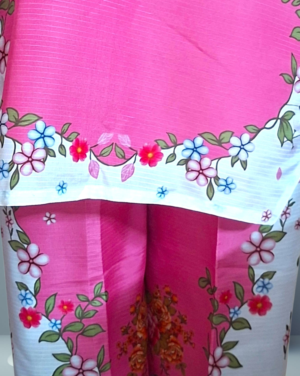 Floral Ombre Printed Dress